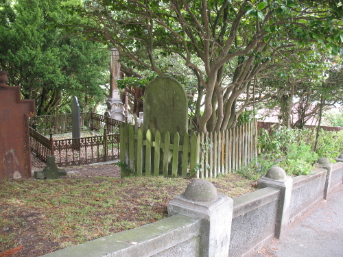 Burial location - Richard Rush - Bolton Street Wellington. 