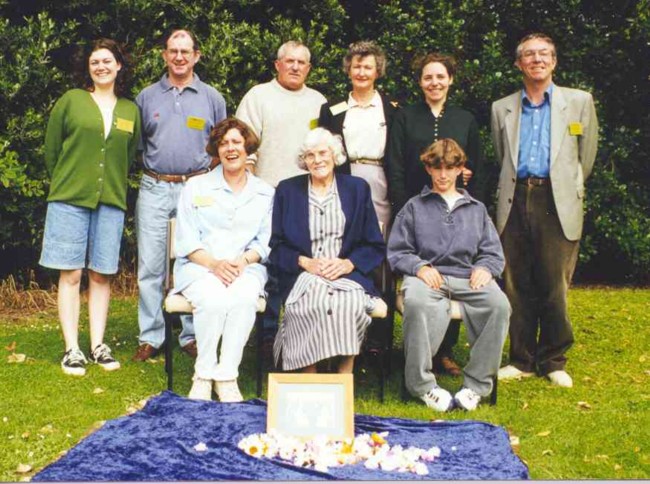 Family Group - Ambrose Benedict Bonaventure - 1998 Reunion.