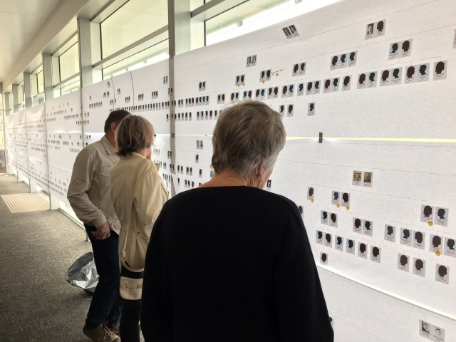 Finding yourself on the family tree.