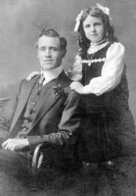 Michael Healy and neice Eileen Delahunty. 