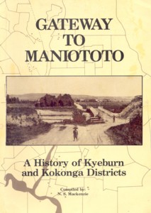 Cover, Gateway to the Maniototo