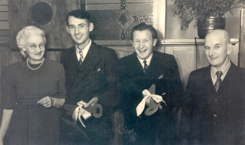 John and Desmond Sharp - 21st birthday.